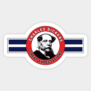 Charles Dickens Sticker